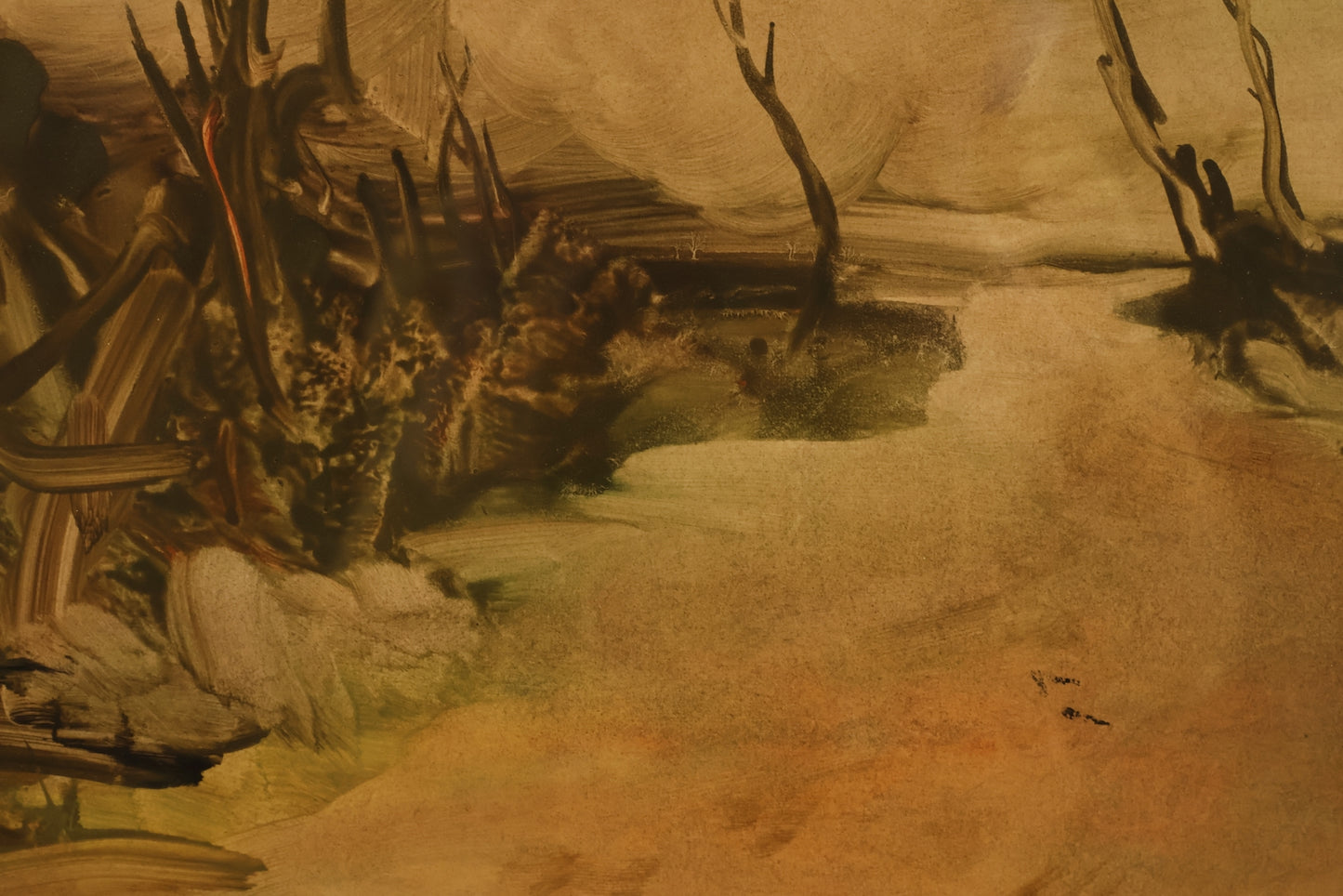 "The Wasteland" Painting