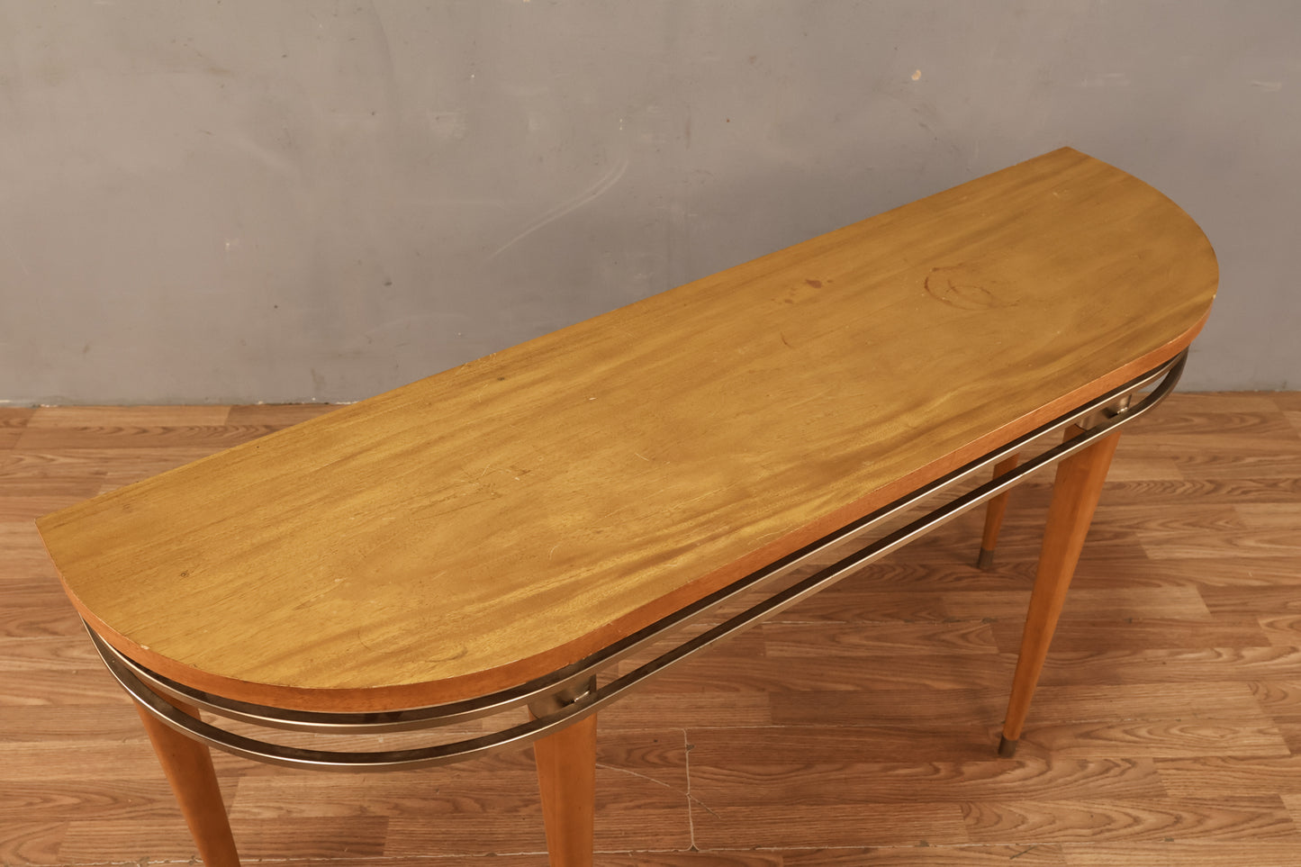 Ethan Allen "Radius" Console Table - ONLINE ONLY