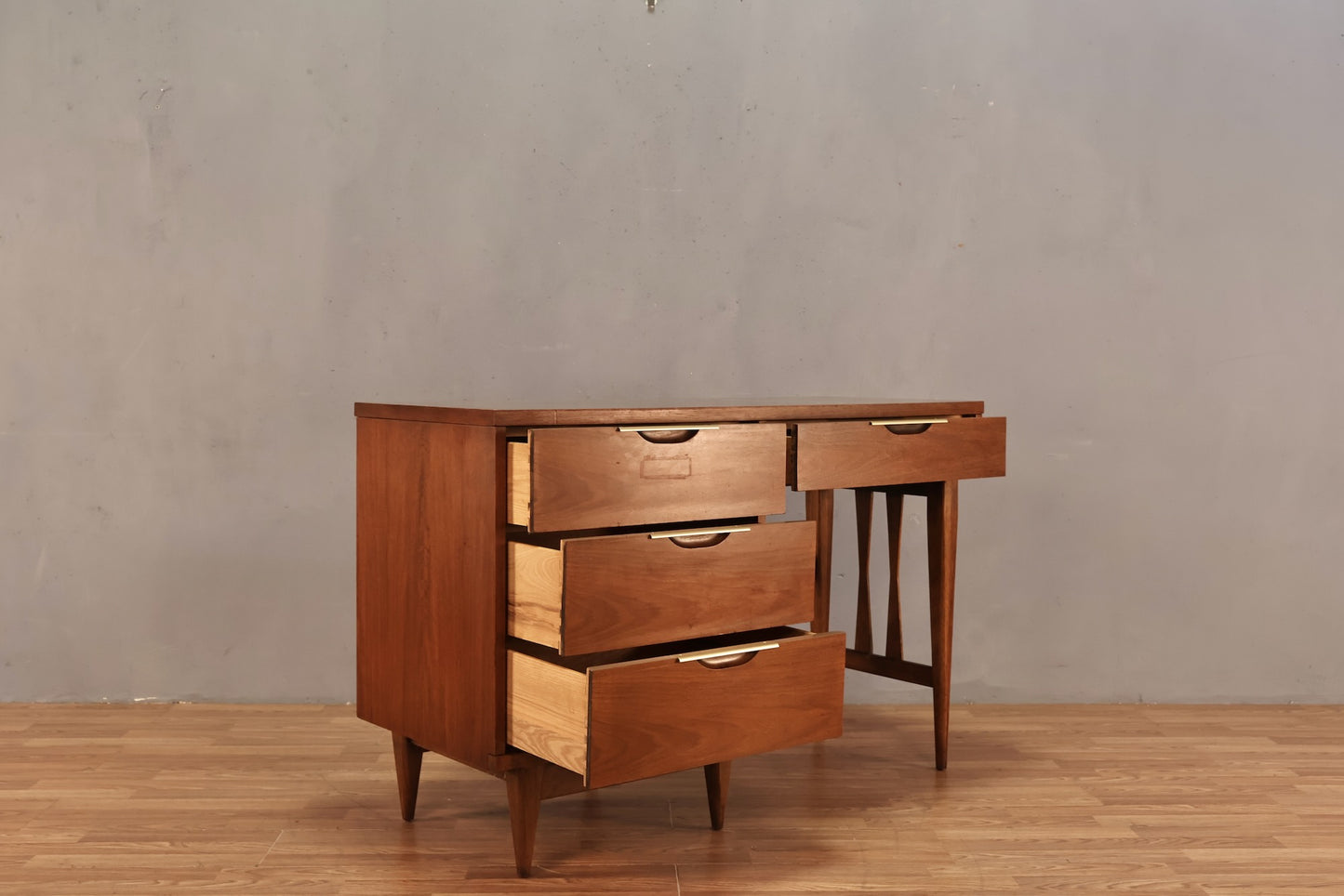 Kent Coffey "Tableau" 4-Drawer Desk