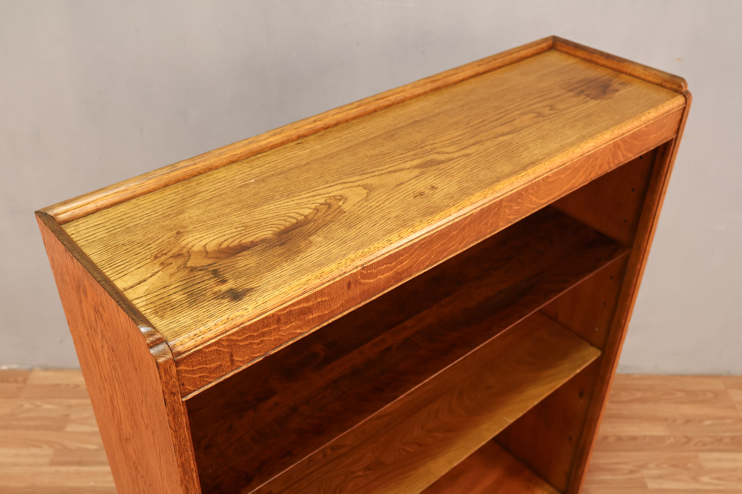 Oak 3-Tier Bookshelf