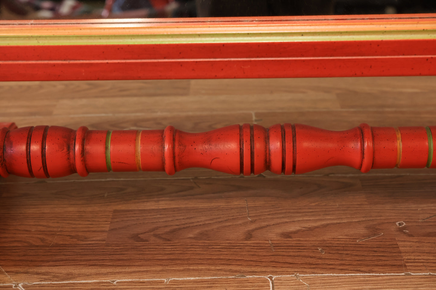 Stanley “Olé” Scarlet Cheval Mirror