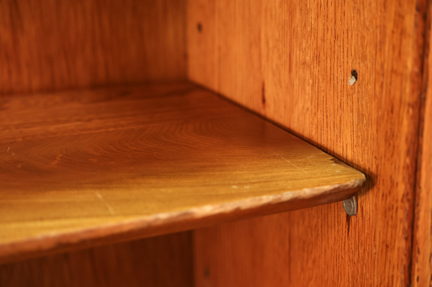 Oak 3-Tier Bookshelf