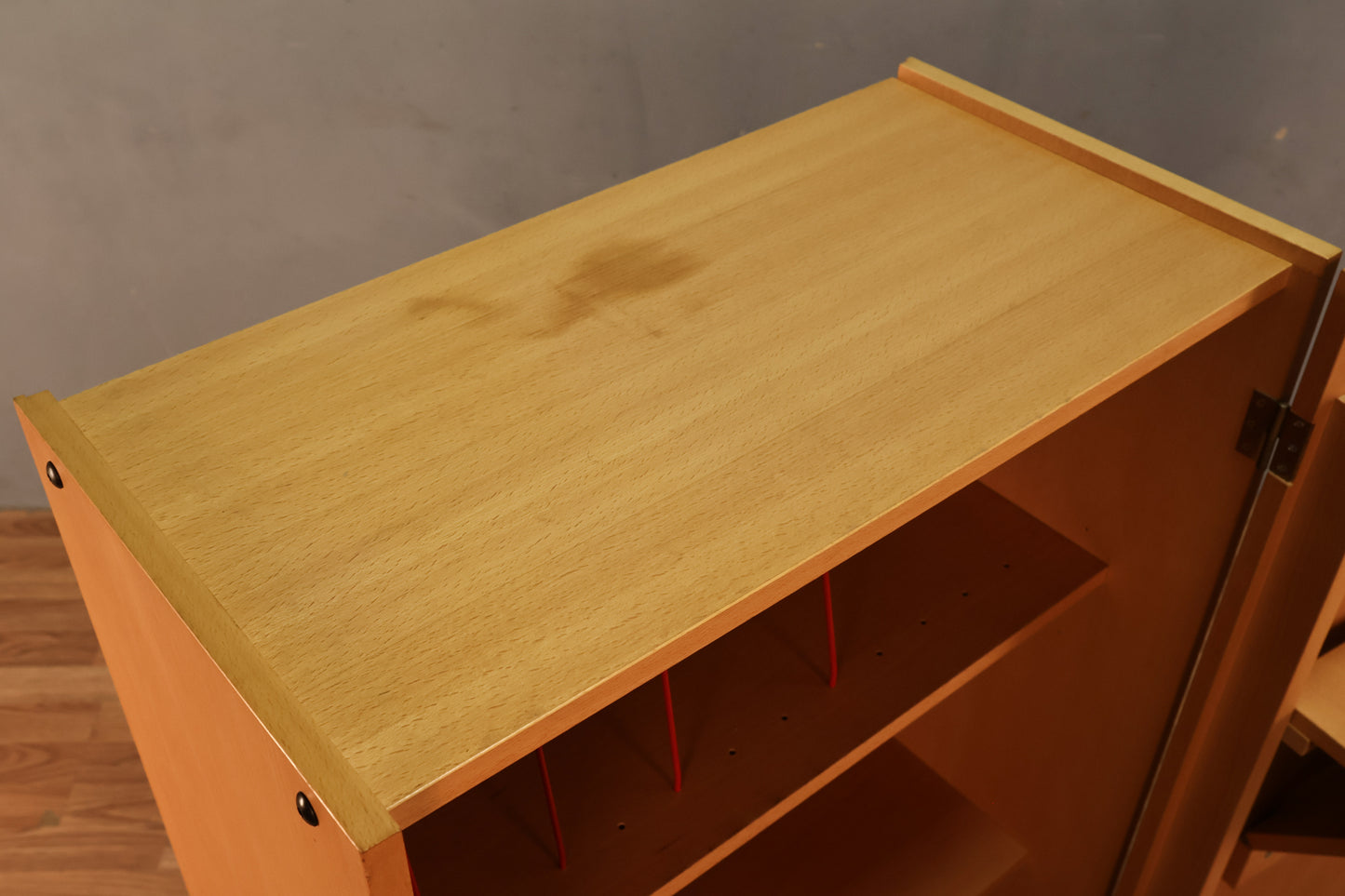 Bruksbo Blonde Teak "Magic Box" Cabinet - ONLINE ONLY