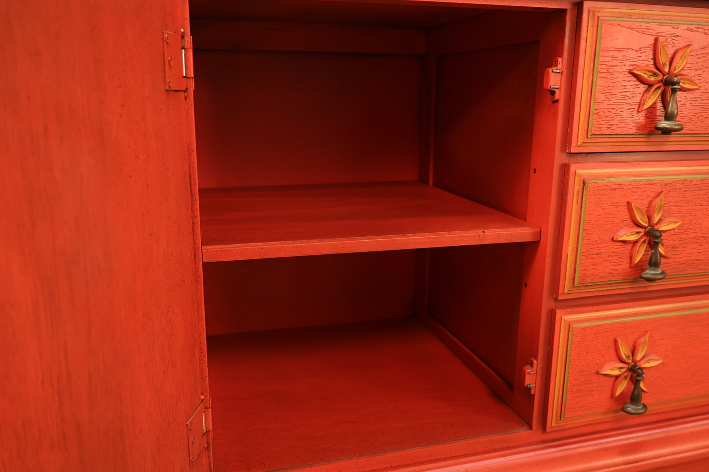 Stanley “Olé” Scarlet Credenza