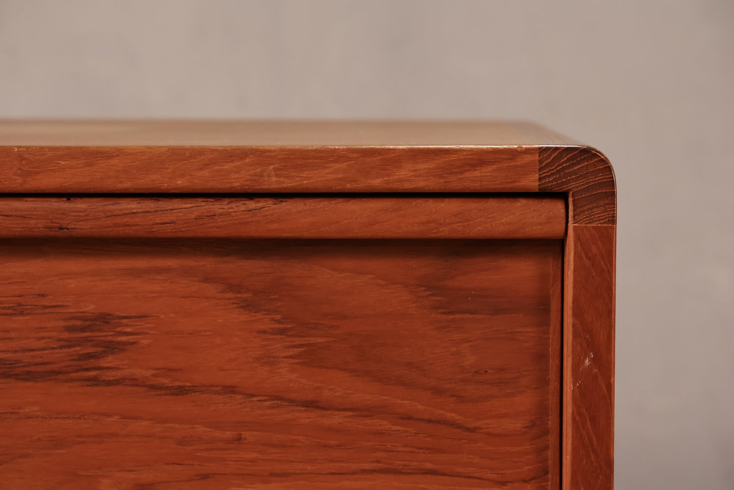Danish Teak 1-Drawer Nightstand