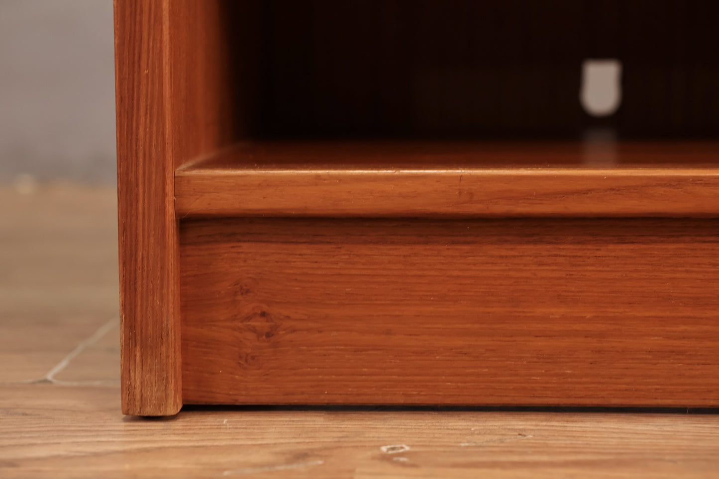 Danish Teak 1-Drawer Nightstand