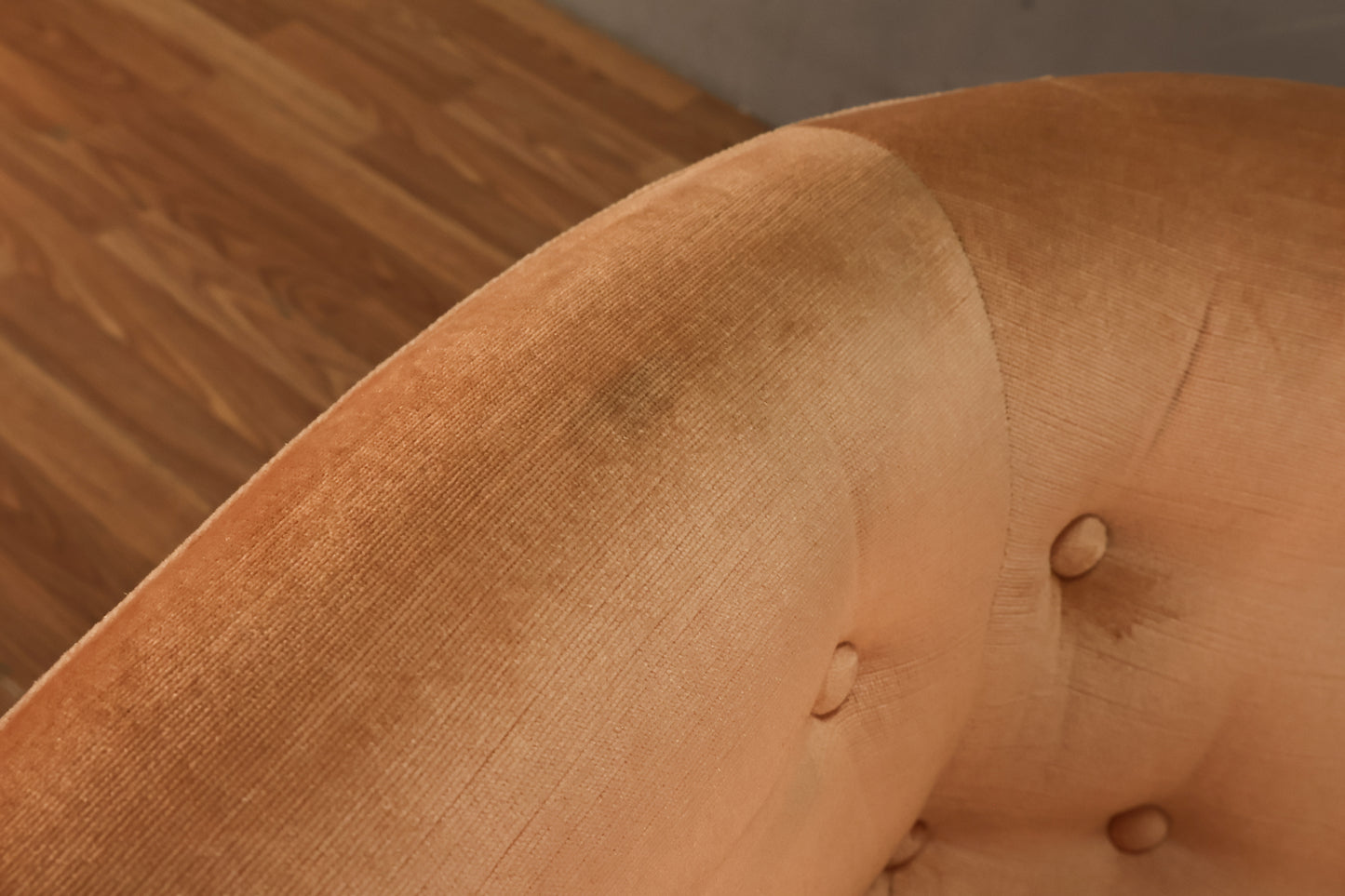 Heritage Blush Velvet Swivel Club Chair - ONLINE ONLY