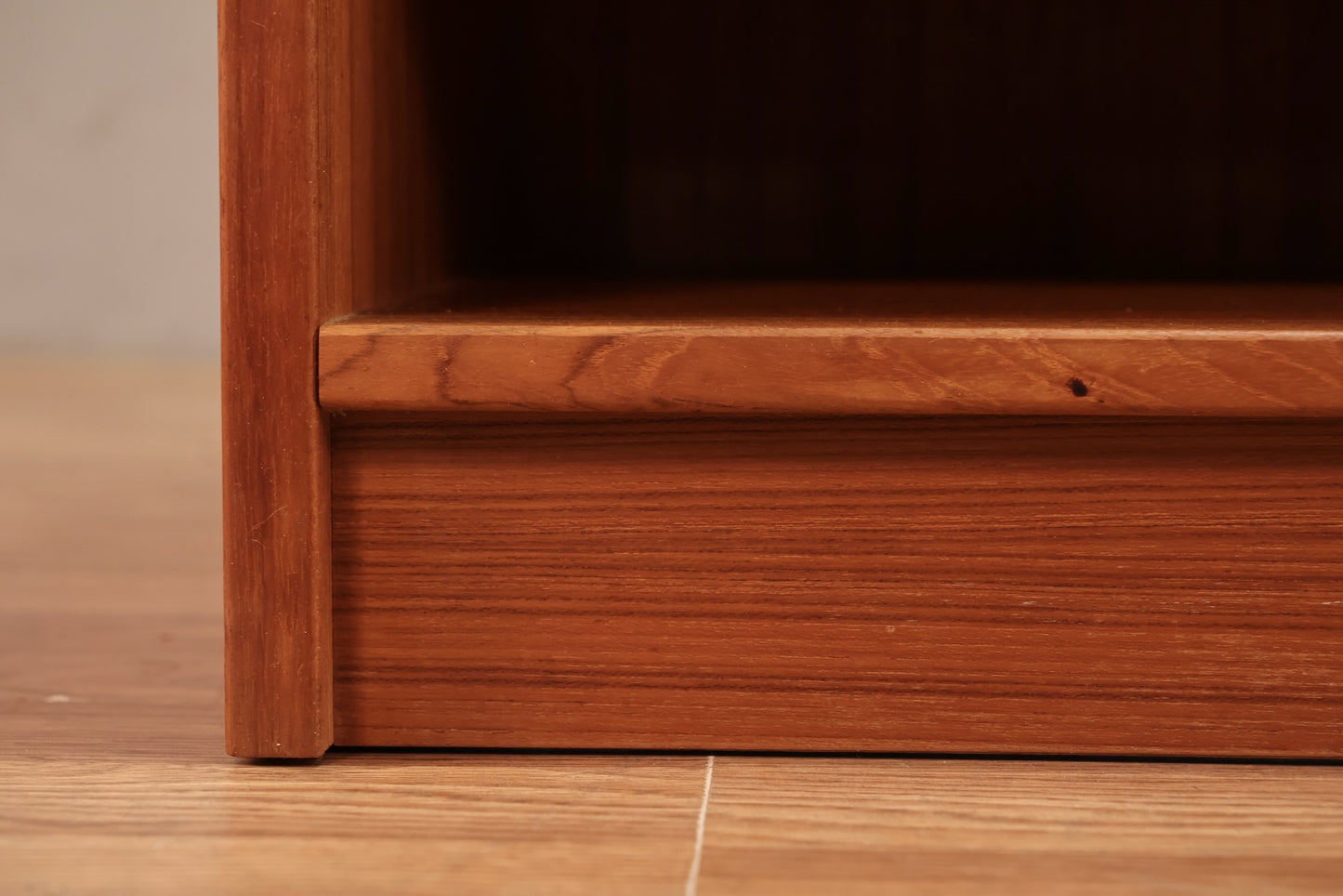 Danish Teak 1-Drawer Nightstand