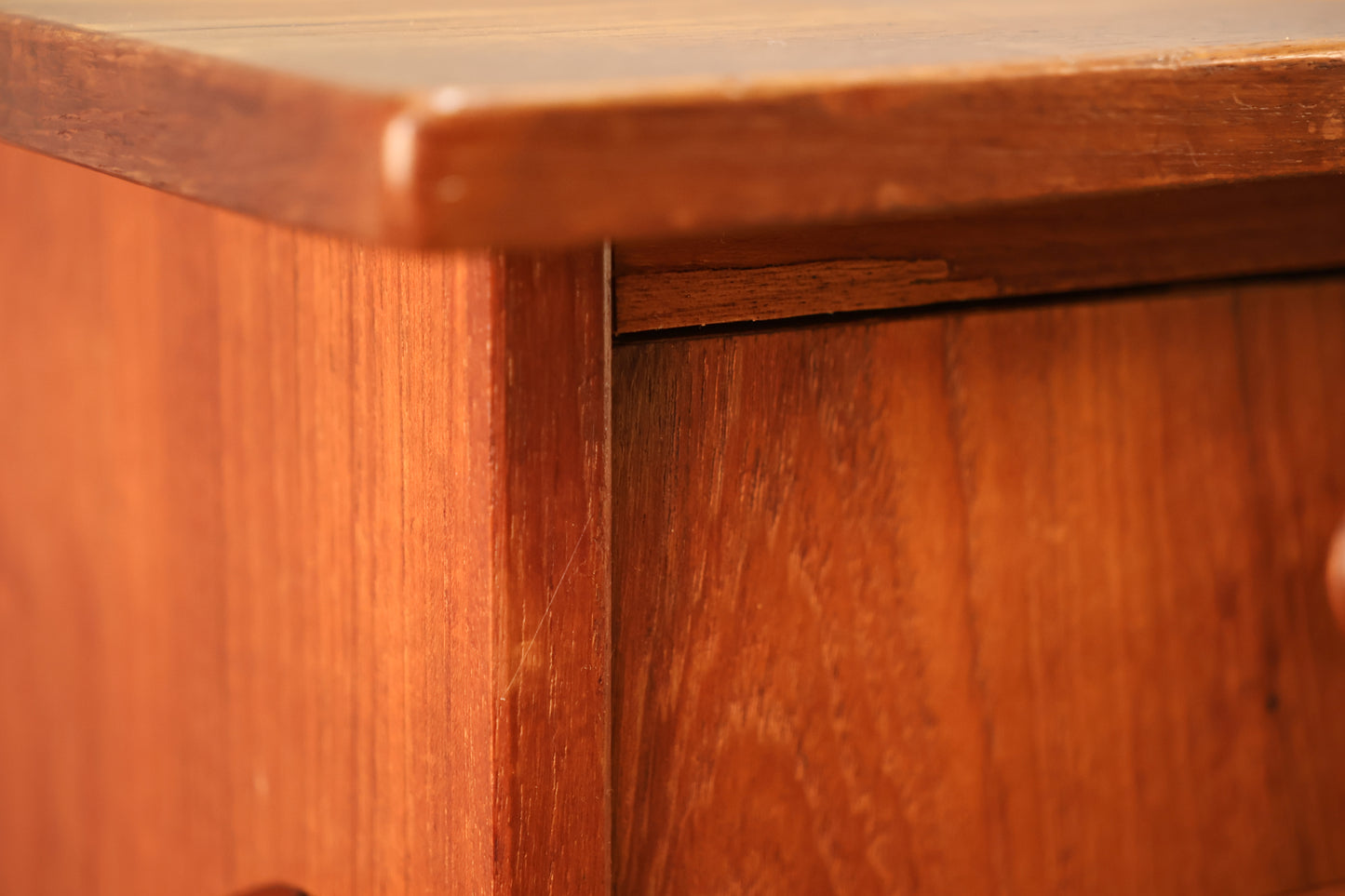 1960s Danish Teak 3-Drawer Desk