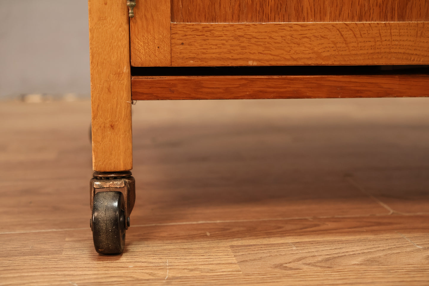 Compact Pull-Tab Kitchen Cart