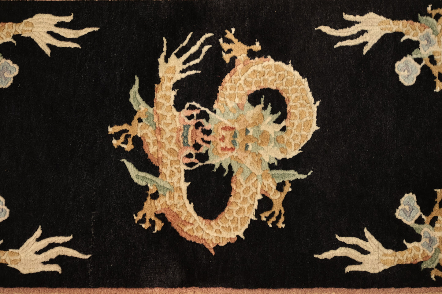 Black Dragon Rug - ONLINE ONLY