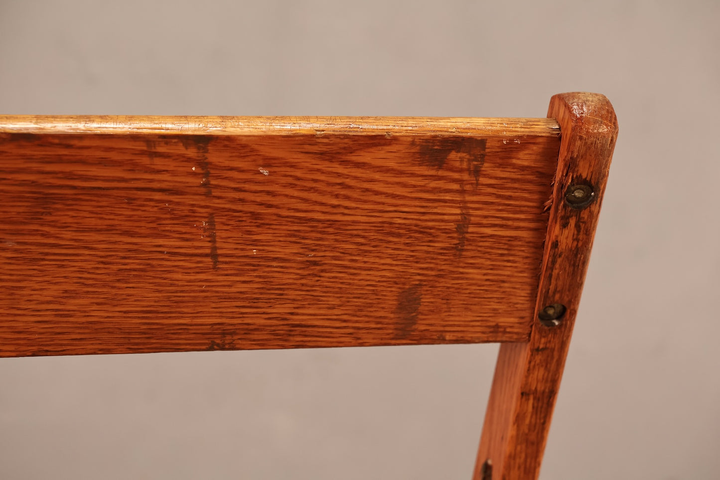 Slatted Oak Folding Chair