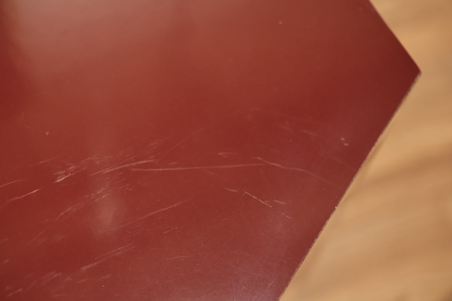 Burgundy Laminate Pedestal
