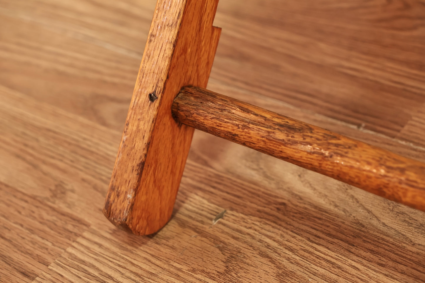 Slatted Oak Folding Chair