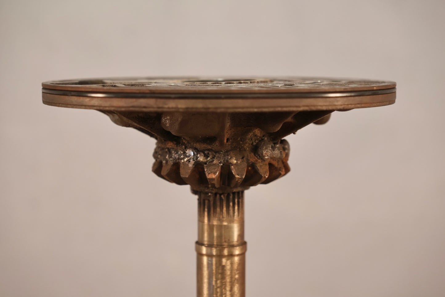 Reclaimed Car Transmission Pedestal
