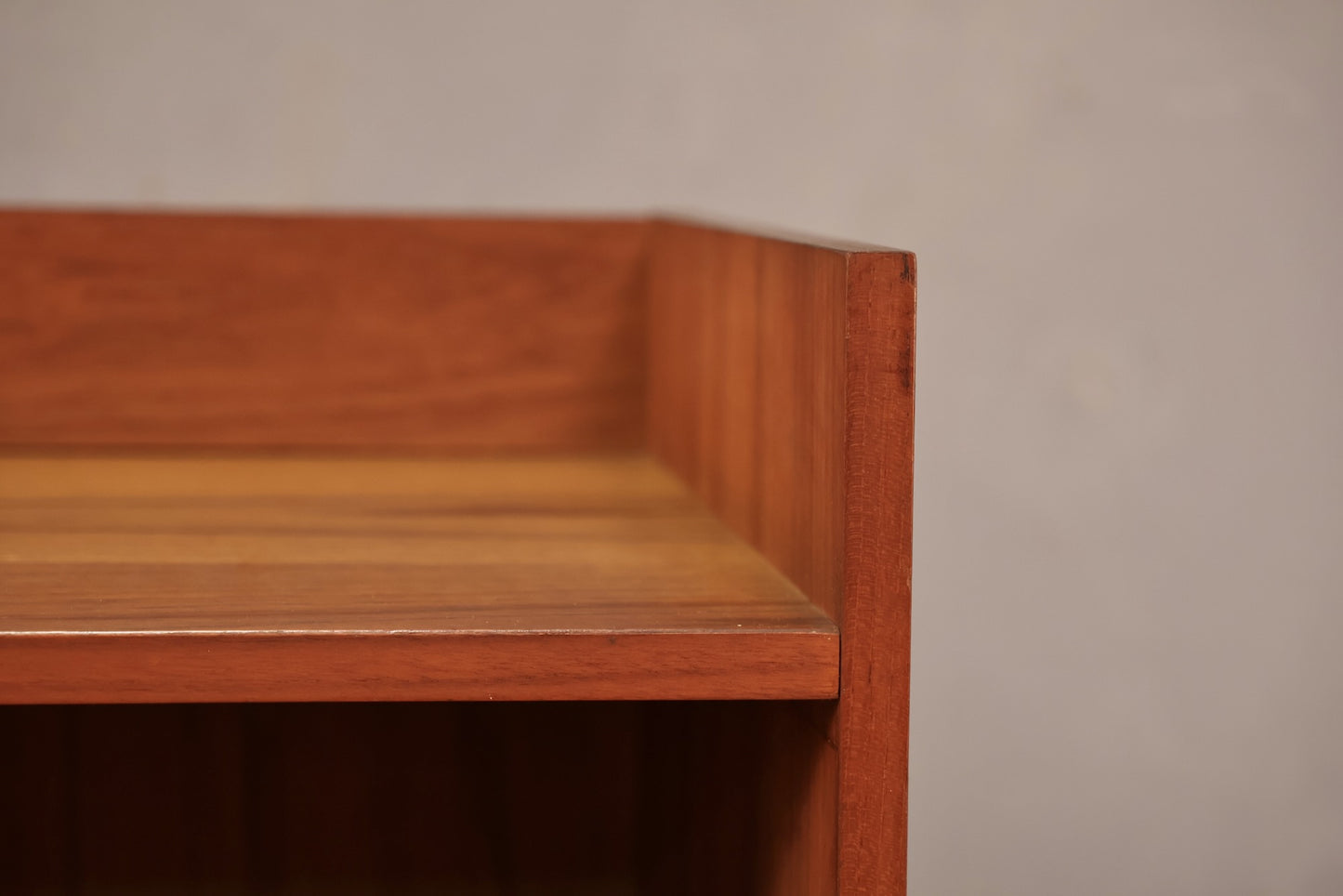 Compact Teak Media Console