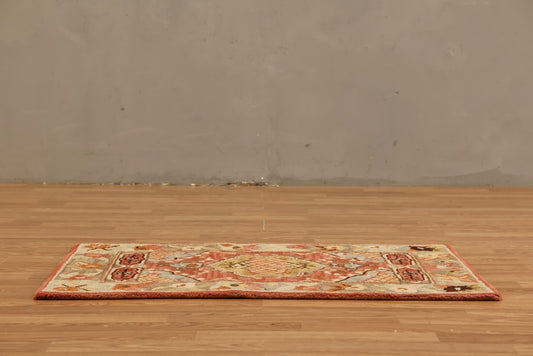 Small Momeni Tangier Medallian Wool Rug