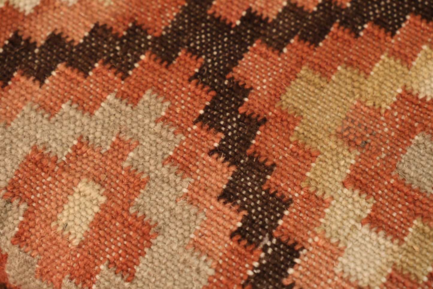 Kilim Nailhead Ottoman
