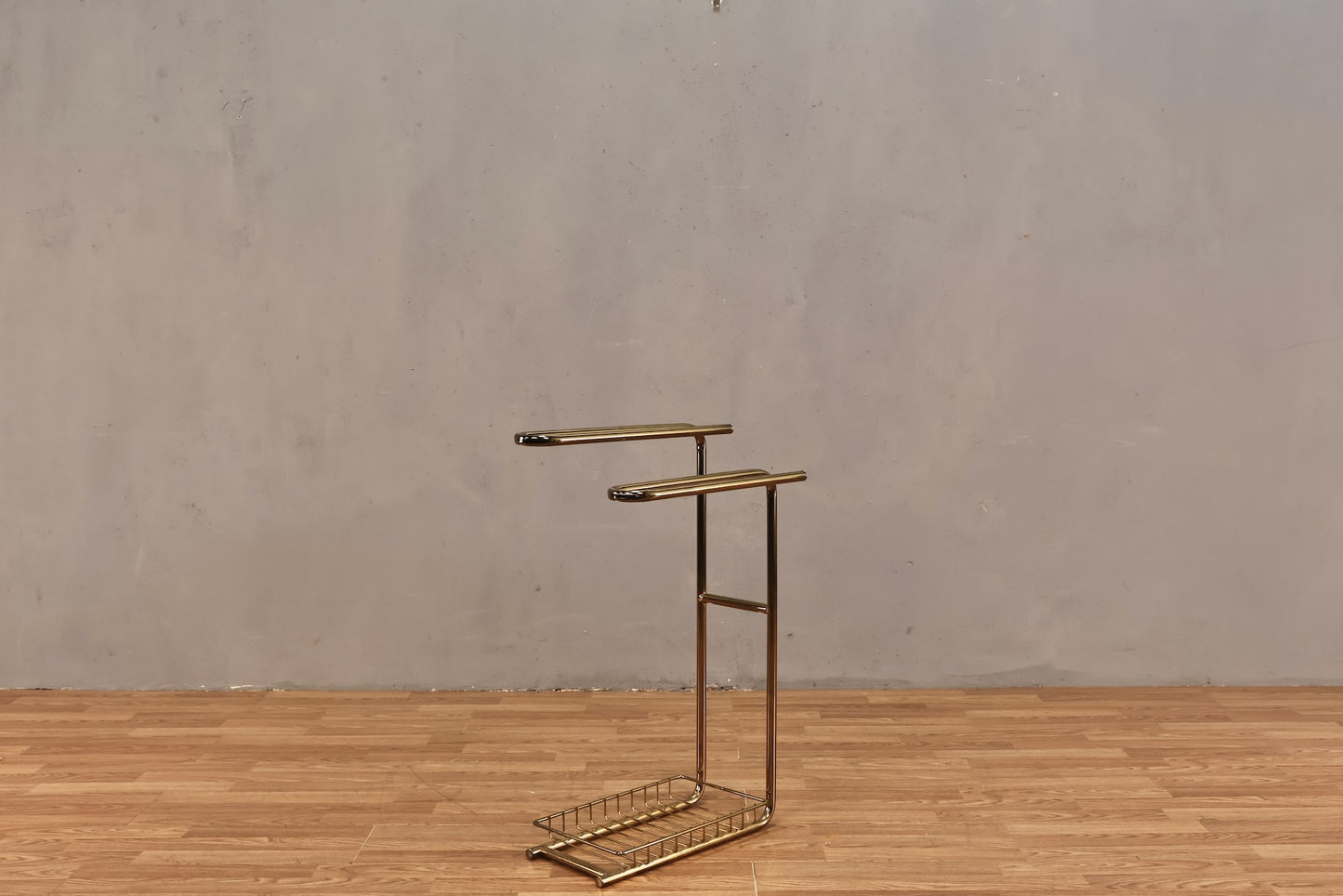 Gold Tubular Towel Rack - ONLINE ONLY