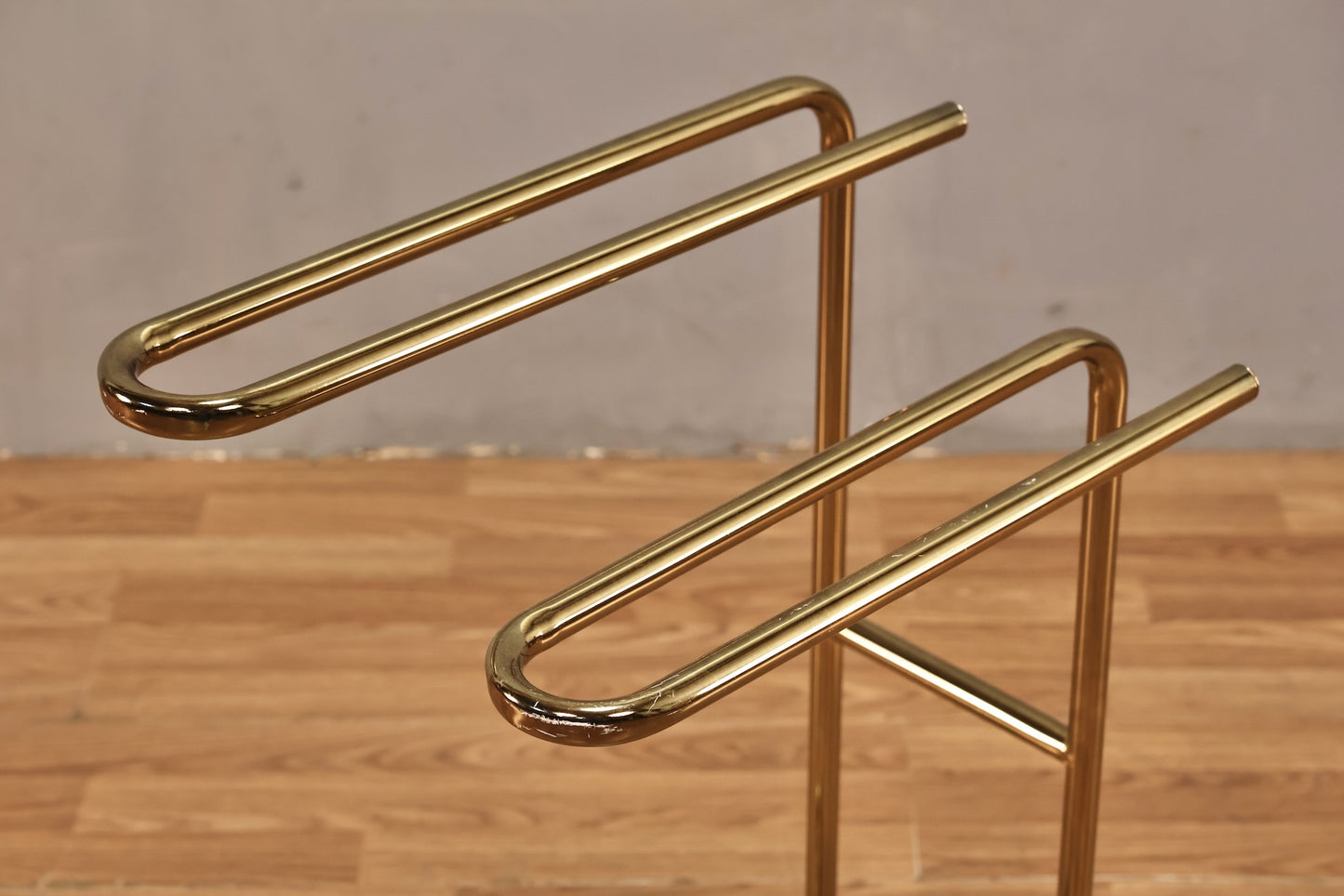 Gold Tubular Towel Rack - ONLINE ONLY