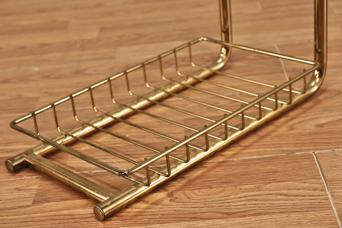 Gold Tubular Towel Rack - ONLINE ONLY