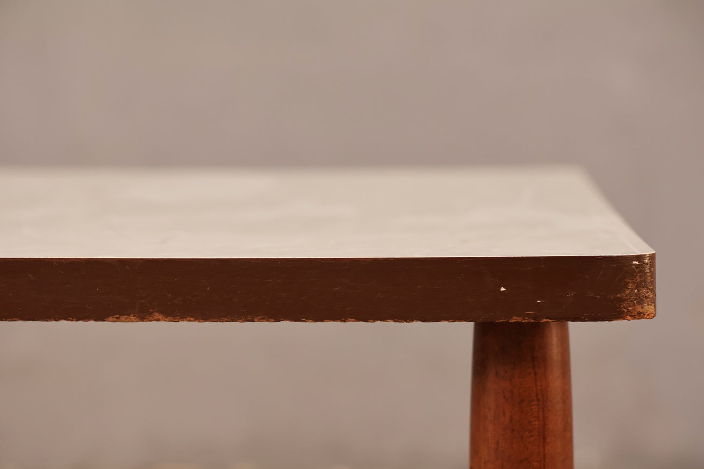 Trio of Laminate & Walnut Stacking Side Tables - ONLINE ONLY