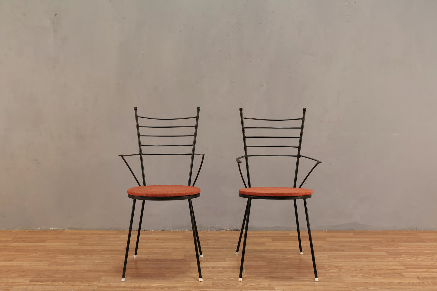 Iron & Terracotta Armchair