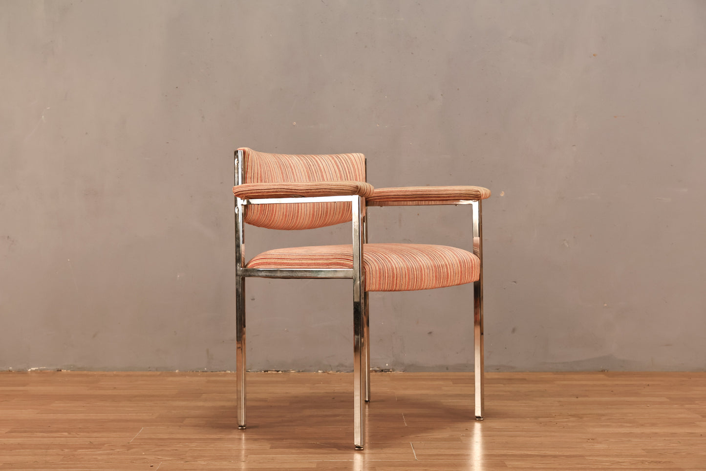 Rainbow Sherbet Striped Armchair B - ONLINE ONLY