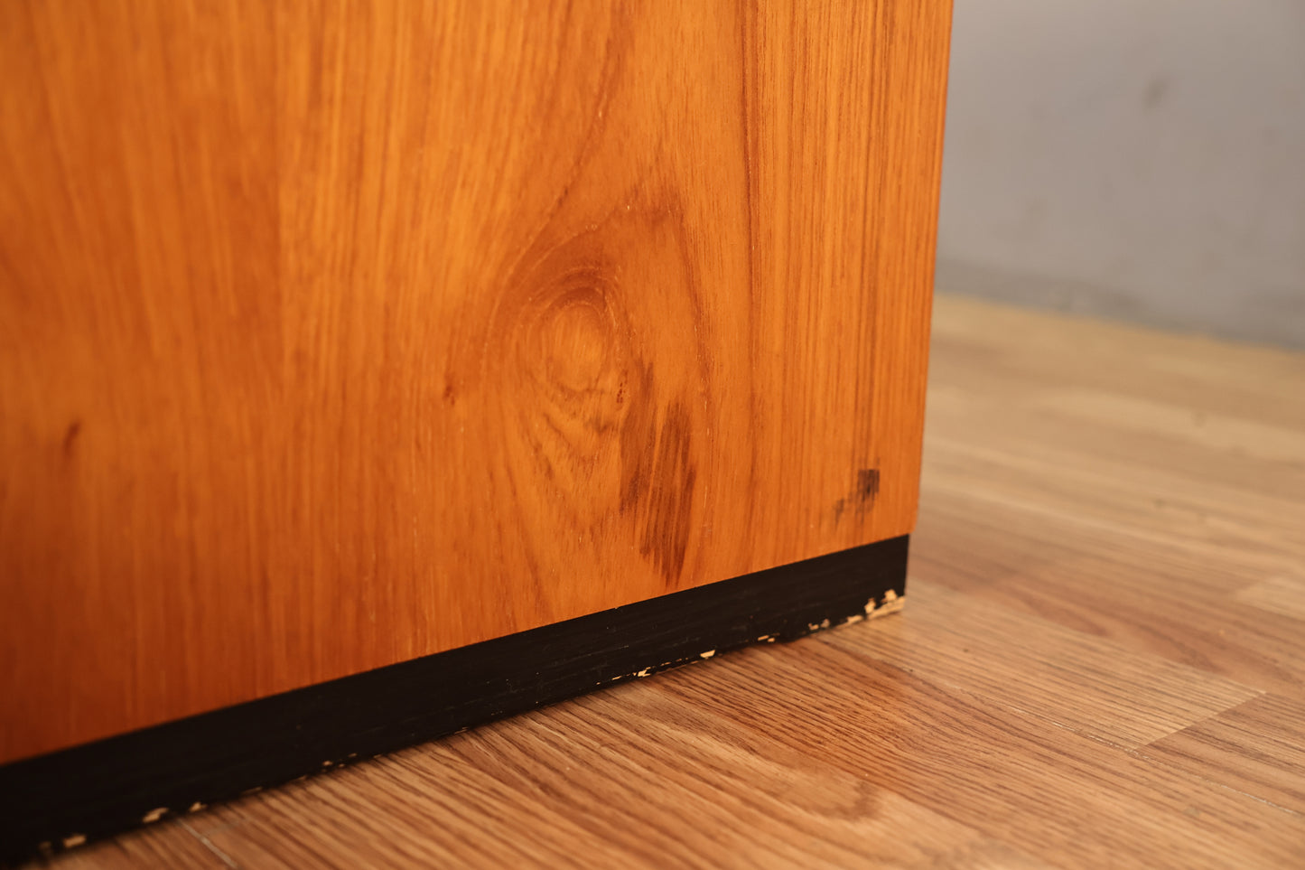 Low Norwegian Teak Flip-Top Console - ONLINE ONLY