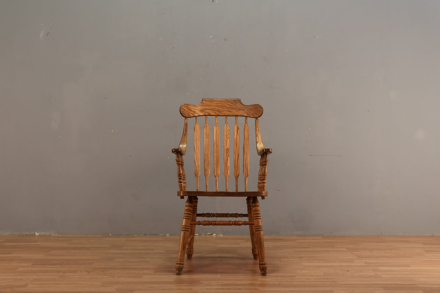 Country Oak Windsor Armchair