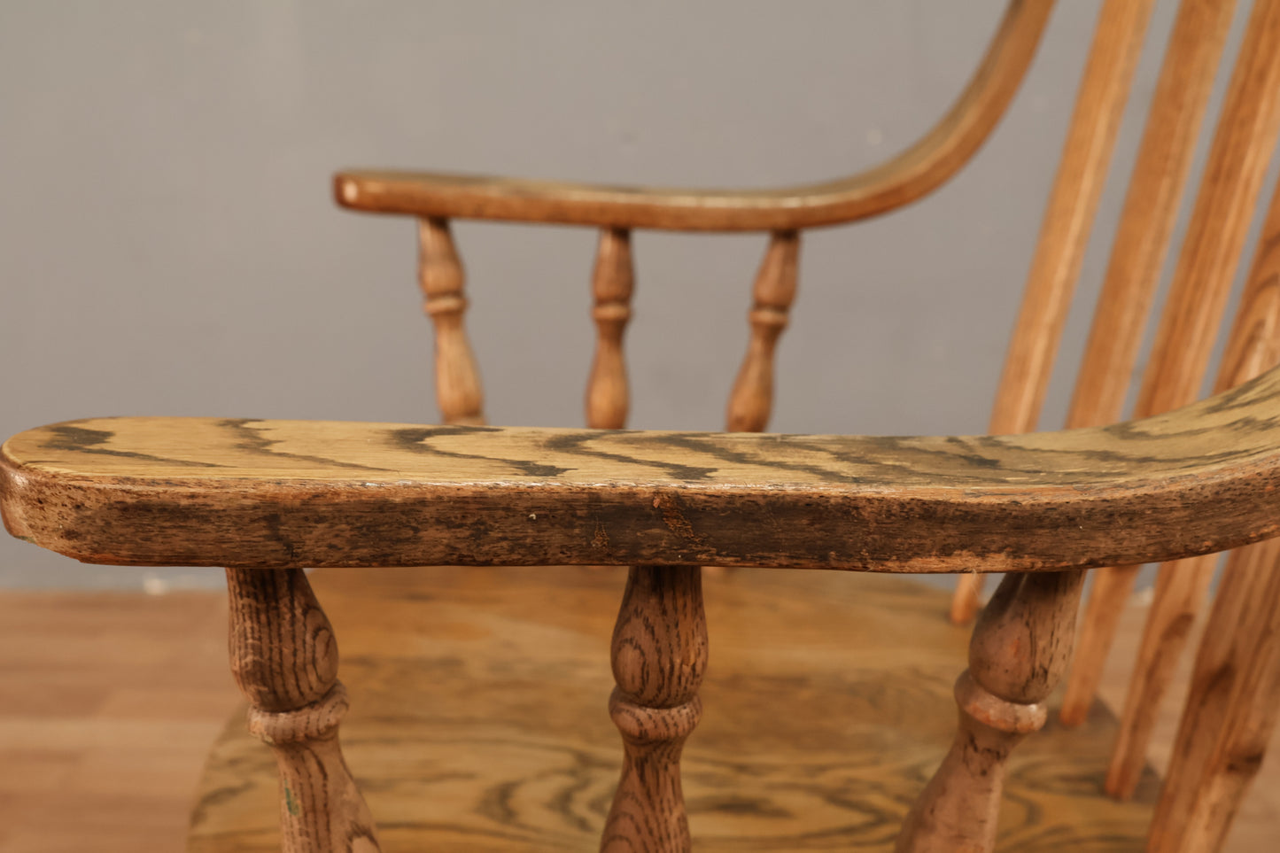 Country Oak Windsor Armchair