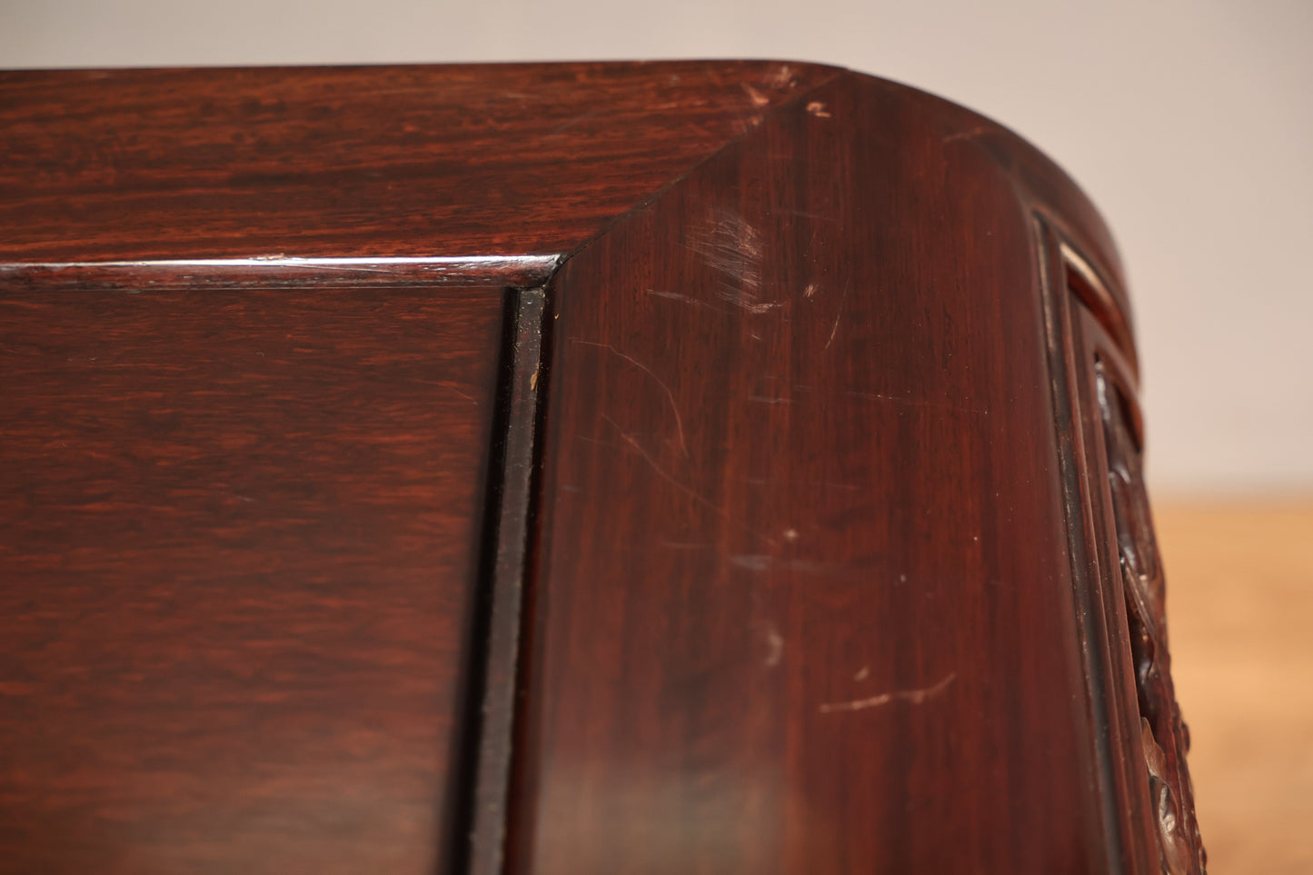Tall Chinese Rosewood Altar Table
