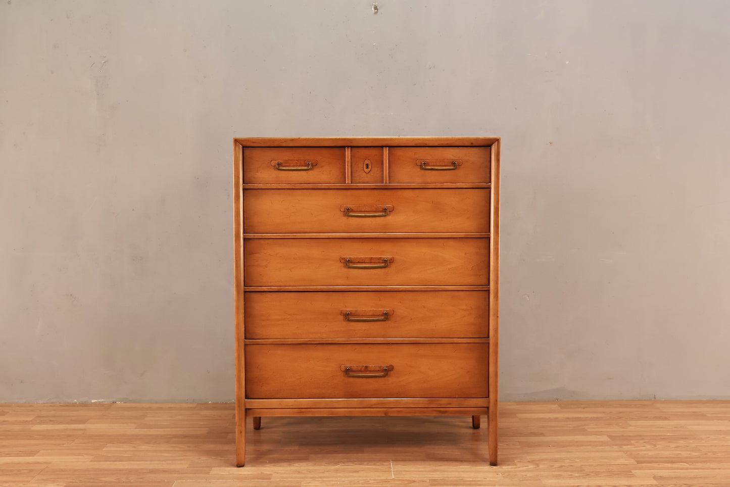 Drexel "Meridian" 5-Drawer Highboy Dresser