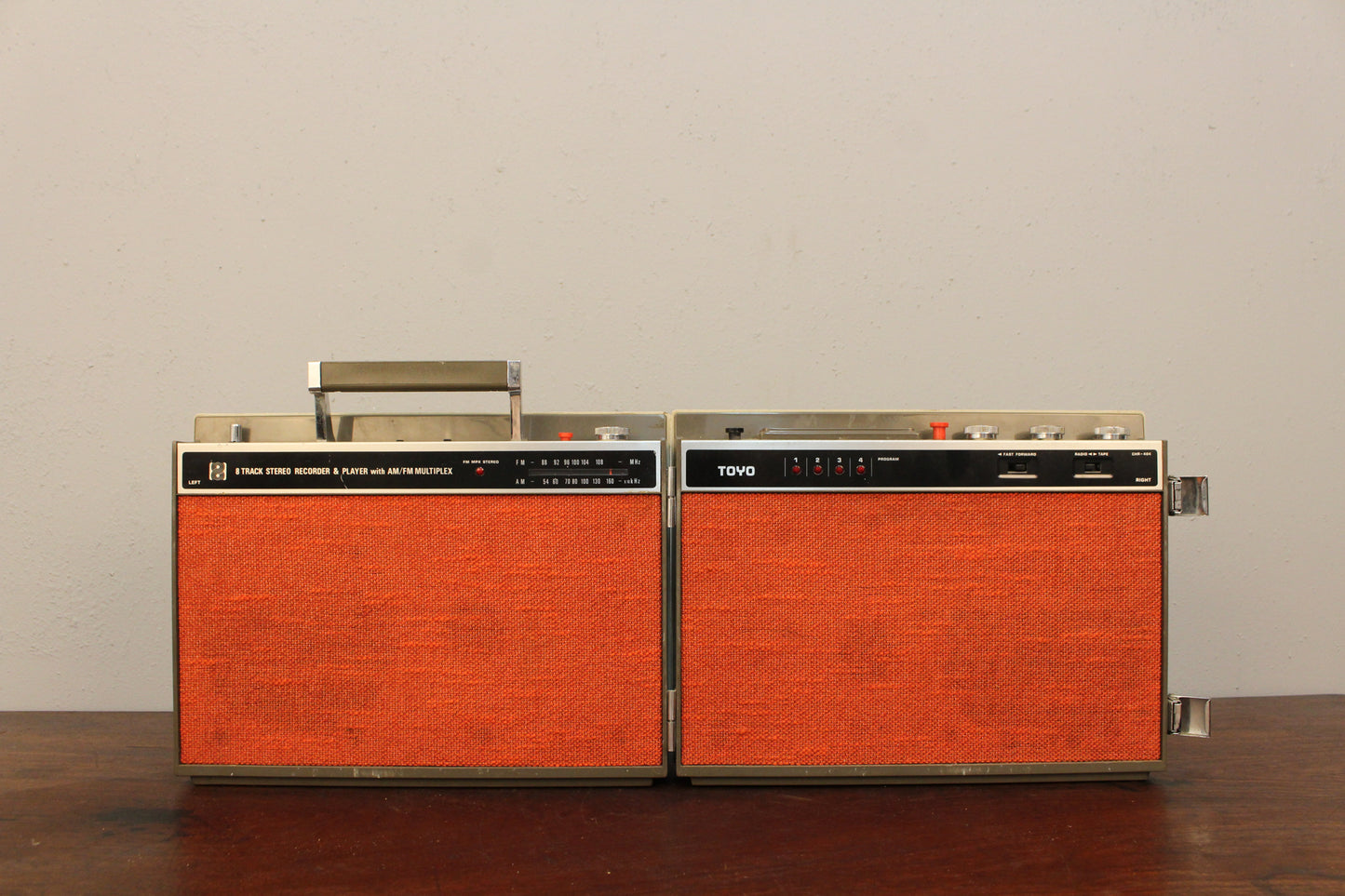 Prop 1970s Toya 8-Track Stereo