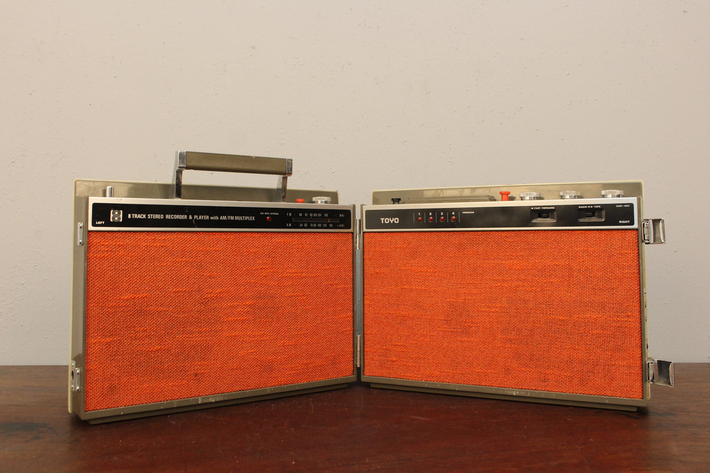 Prop 1970s Toya 8-Track Stereo