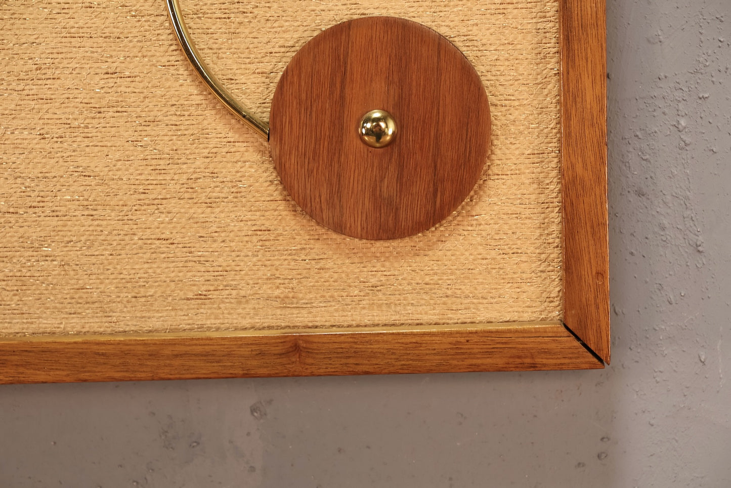 Mid Century "Penny Farthing" Wall Clock