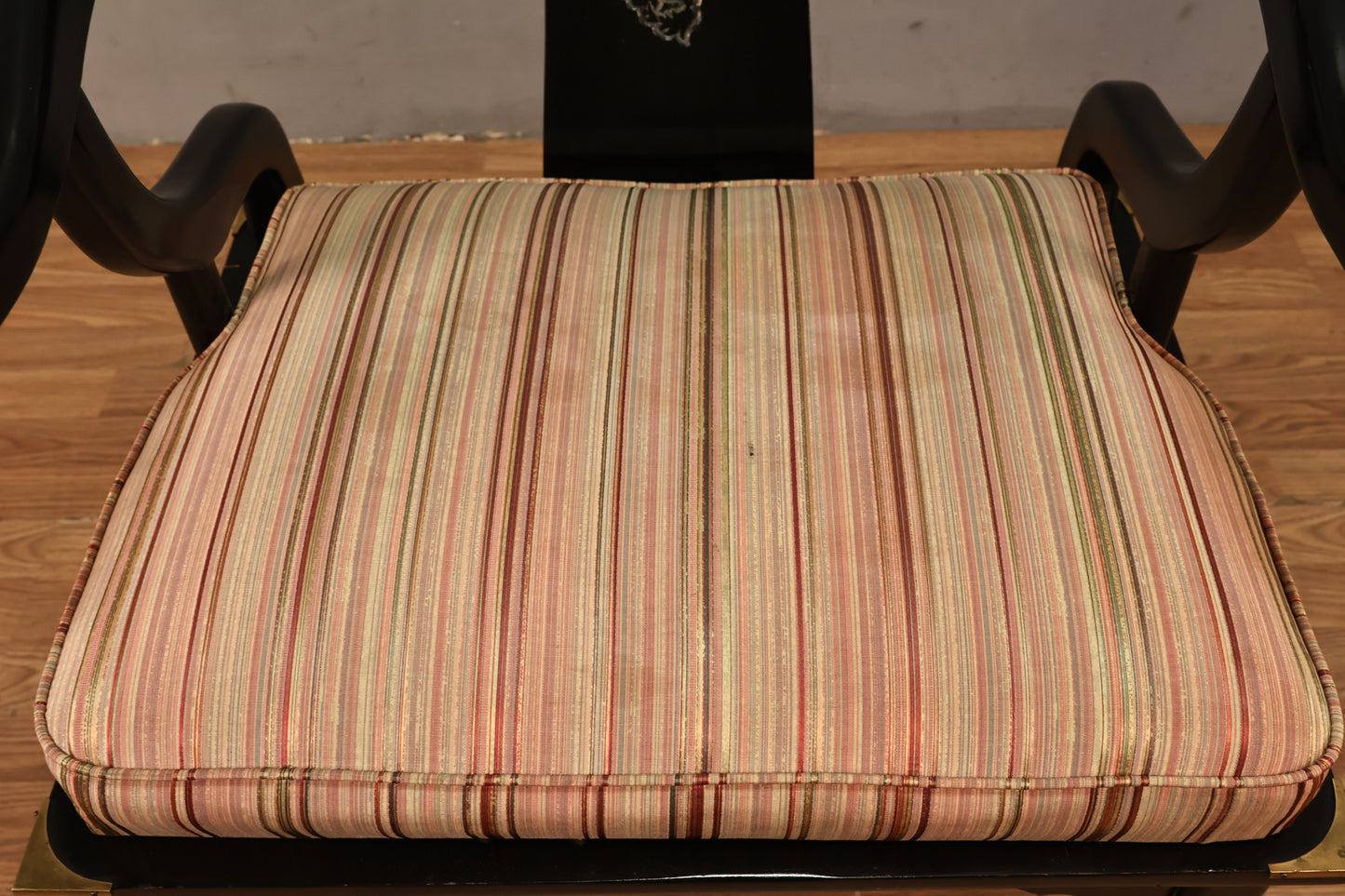 Ming-Style Black Lacquer Accent Chair - ONLINE ONLY