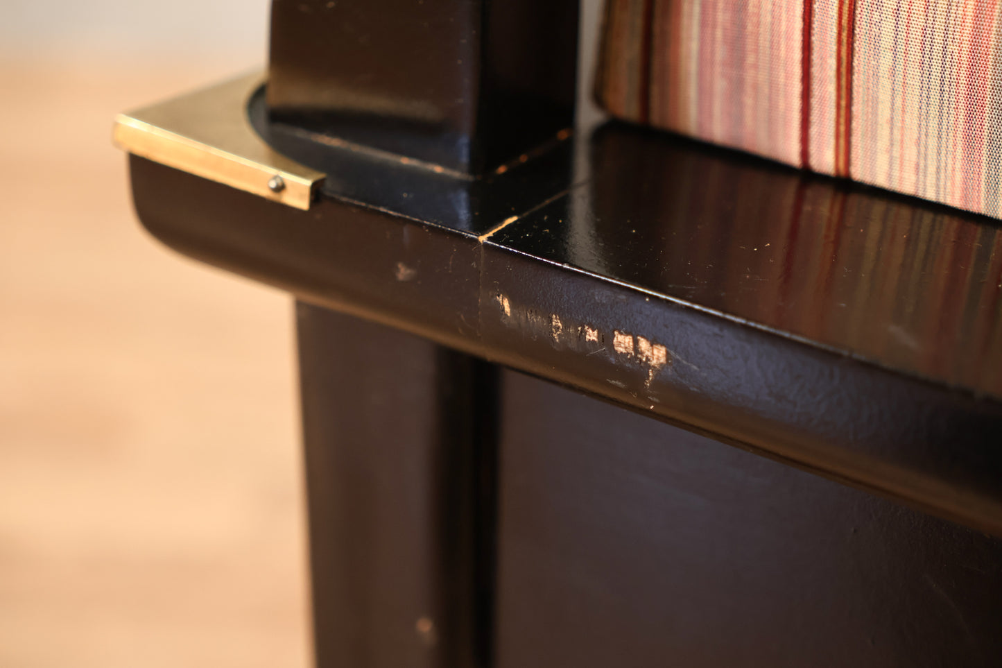 Ming-Style Black Lacquer Accent Chair - ONLINE ONLY