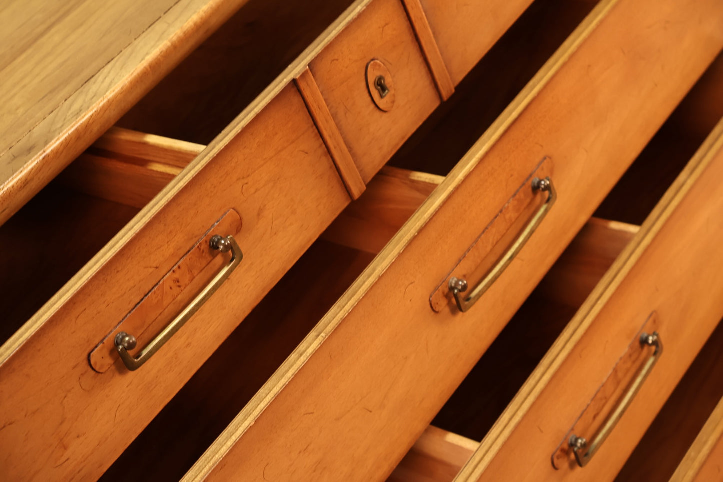 Drexel "Meridian" 5-Drawer Highboy Dresser
