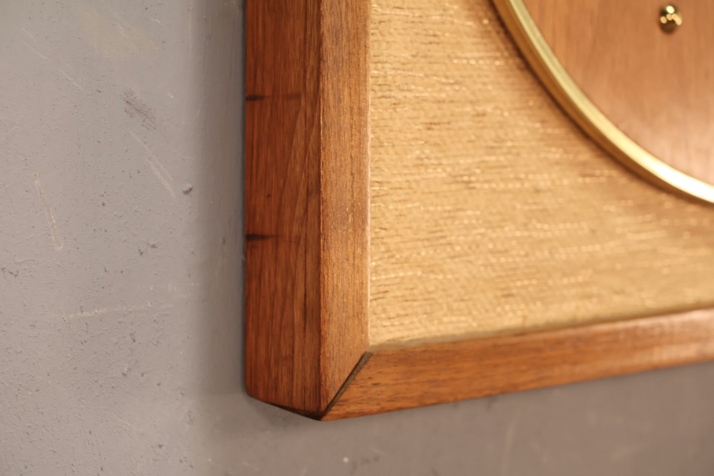 Mid Century "Penny Farthing" Wall Clock