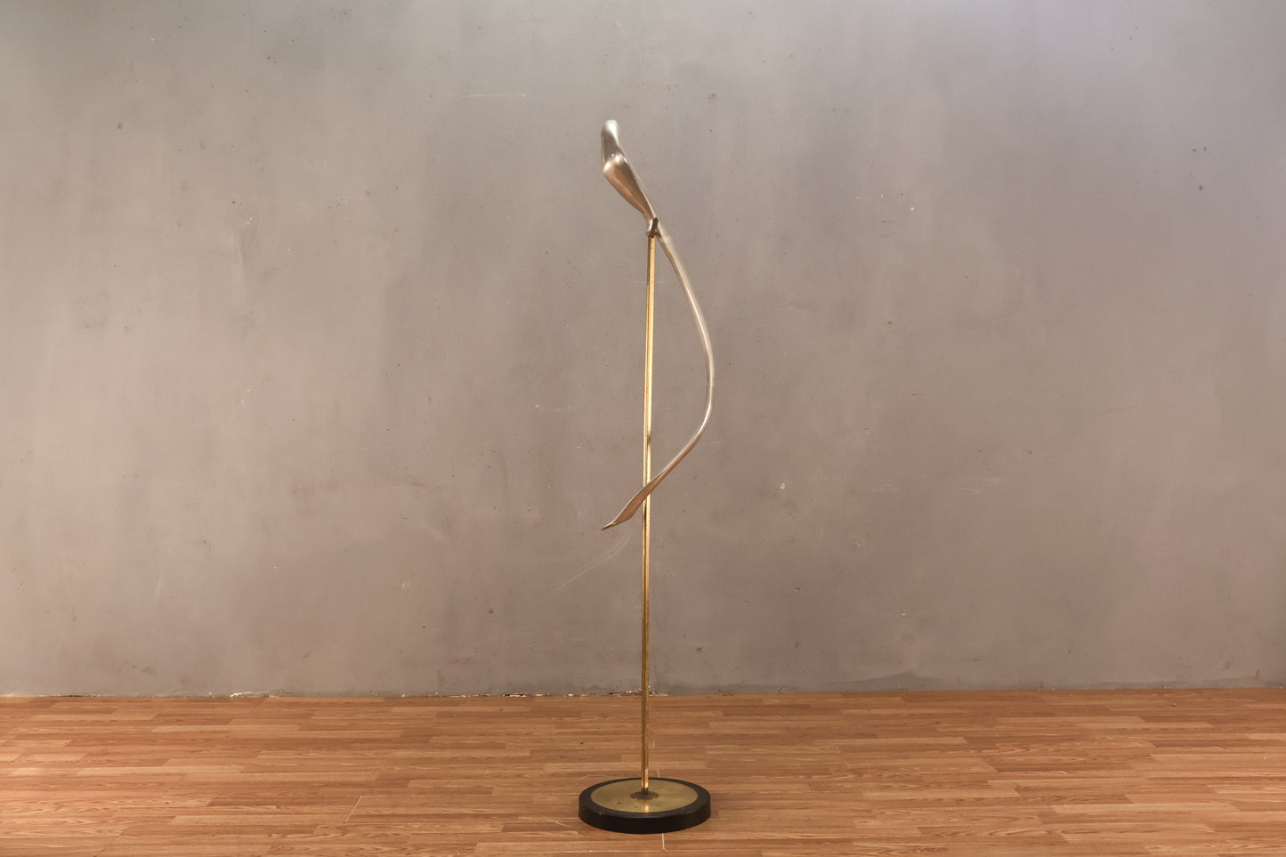 Tall Curtis Jere "Perched Parrot" Sculpture - ONLINE ONLY
