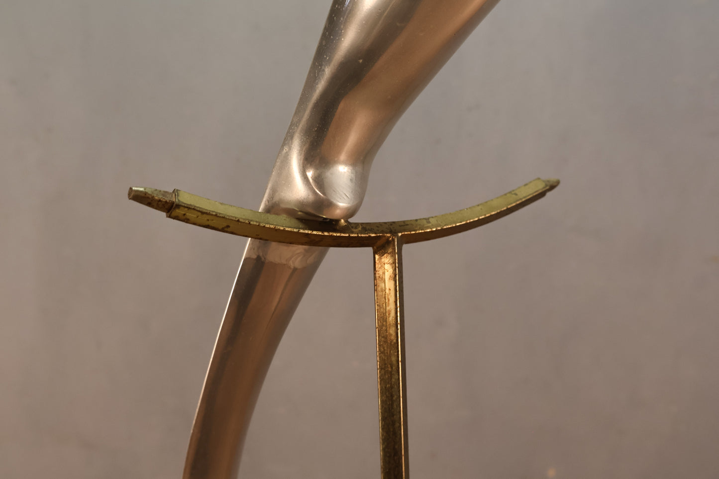 Tall Curtis Jere "Perched Parrot" Sculpture - ONLINE ONLY