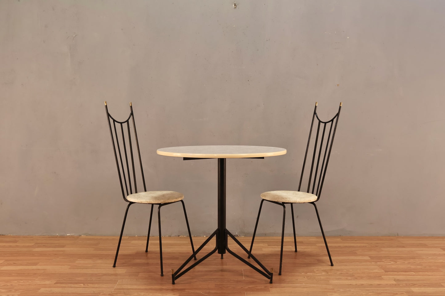 Atomic Round Cafe Table - ONLINE ONLY