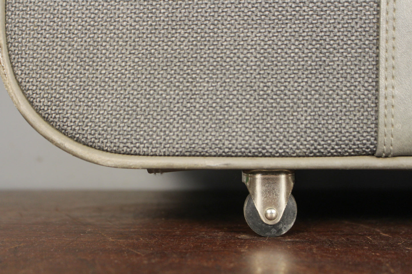 American Tourister Gray Suitcase