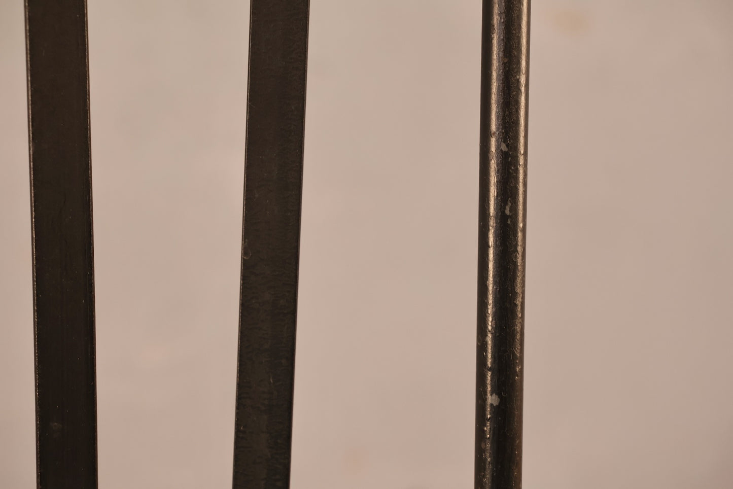 Slim Atomic Iron Side Chair