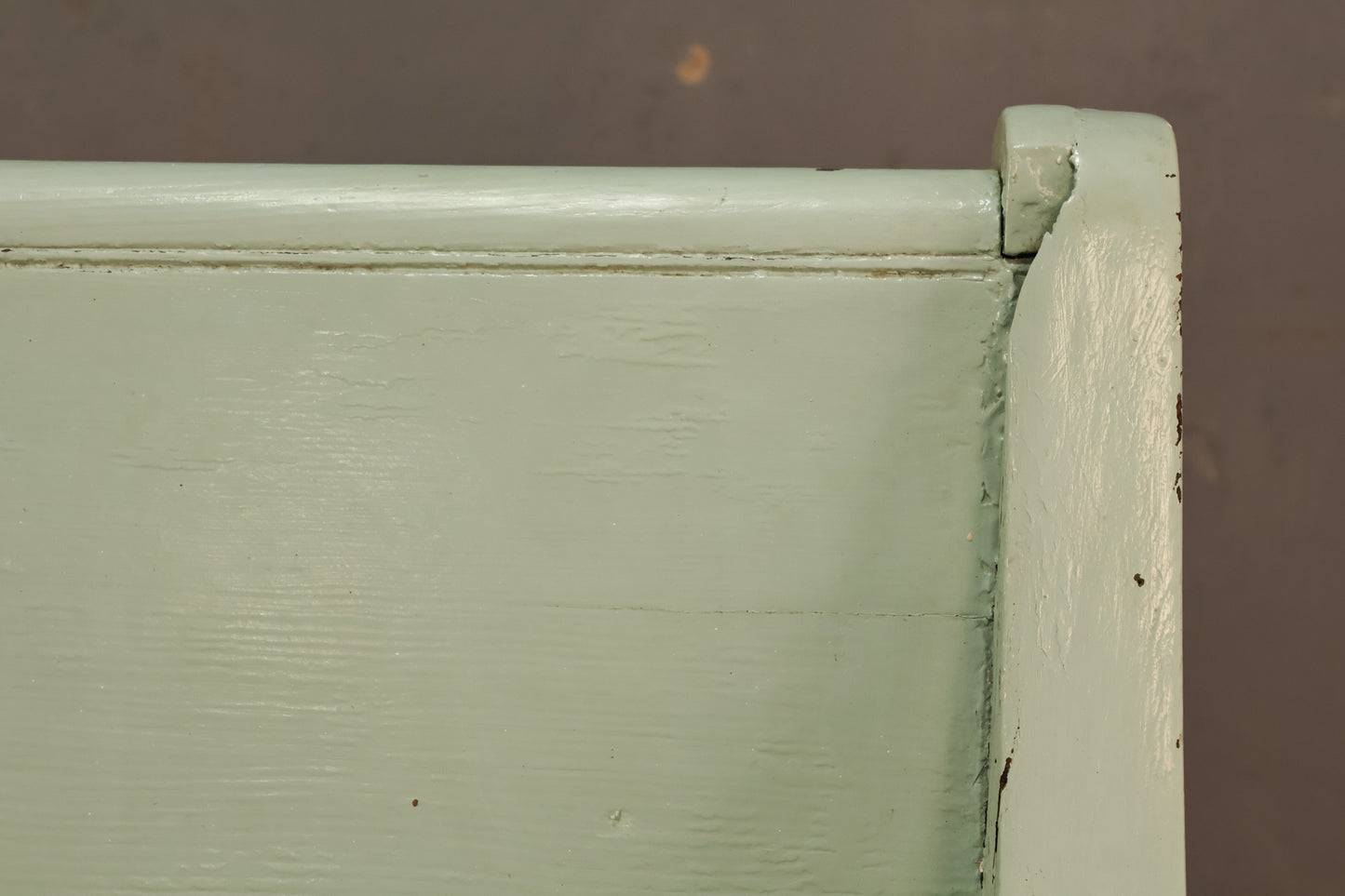 Seafoam Wooden Bench