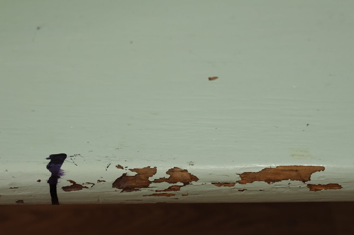 Seafoam Wooden Bench