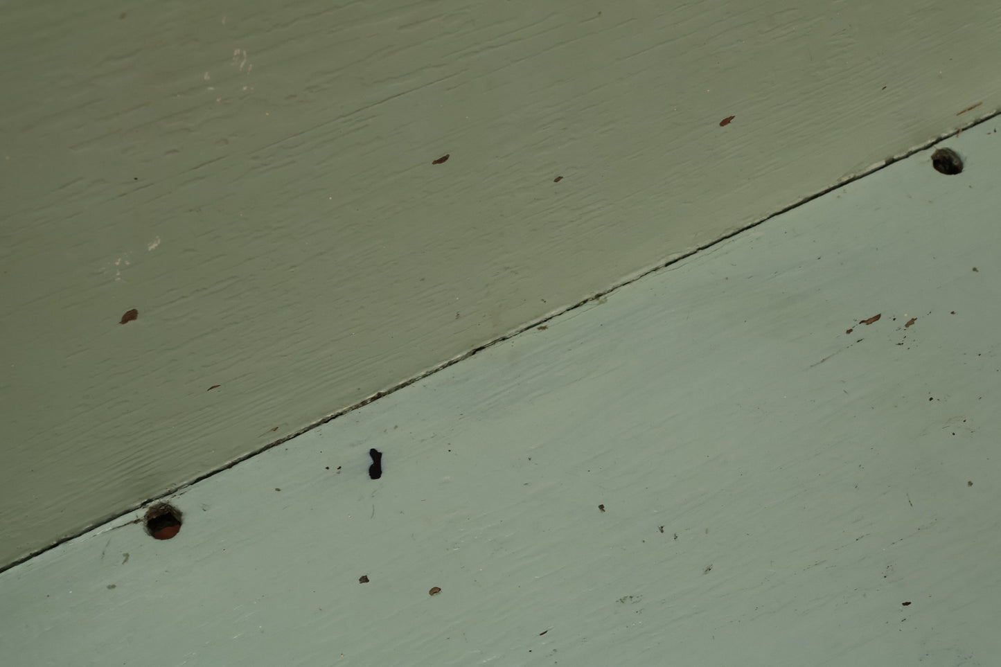 Seafoam Wooden Bench