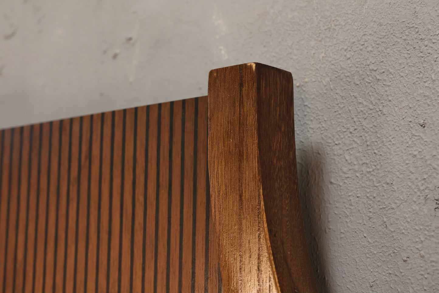 Mid Century Ridged Mirror