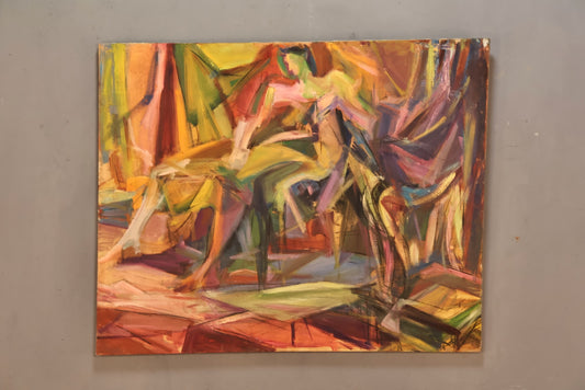 Large "Figure Study" Abstract Painting